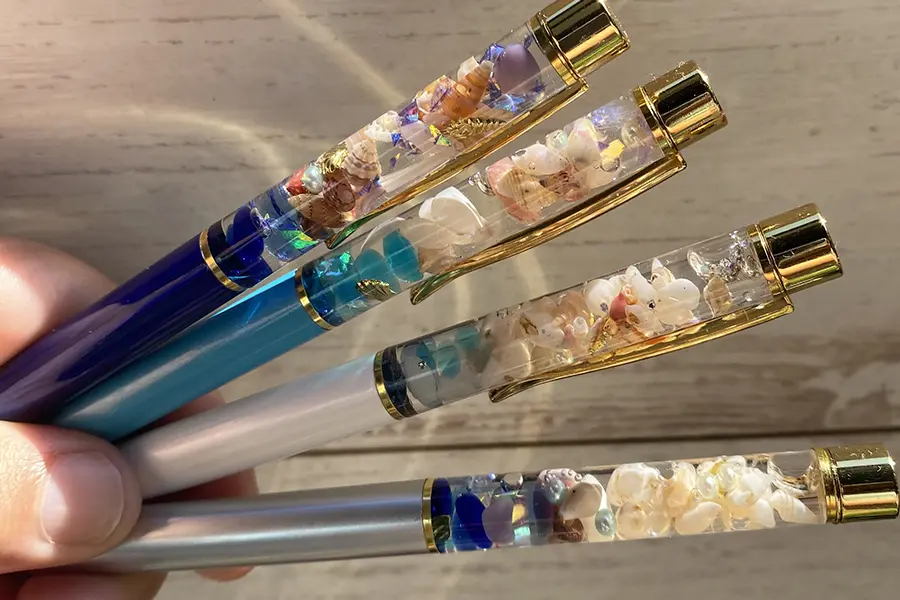 海を学ぼう！館内でビーチクラフト体験