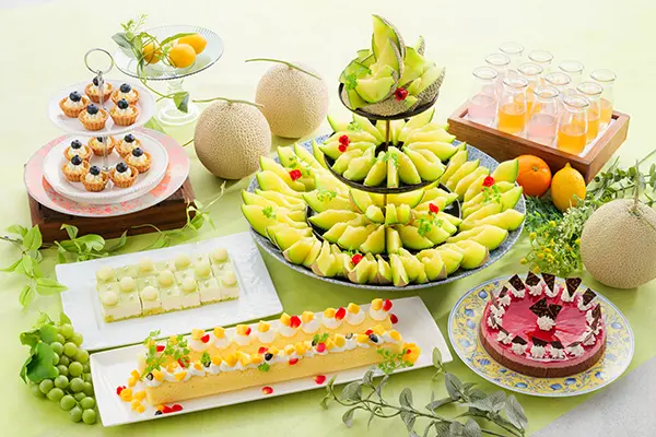 【夏限定】＜7/1～8/7まで＞メロン食べ放題つき！約80種類の和洋中ビュッフェ～出来たてメニューが食べ放題♪～