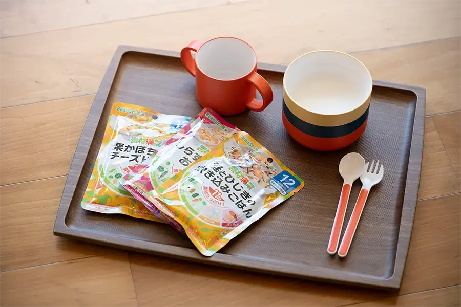 ディナービュッフェのキッズコーナー