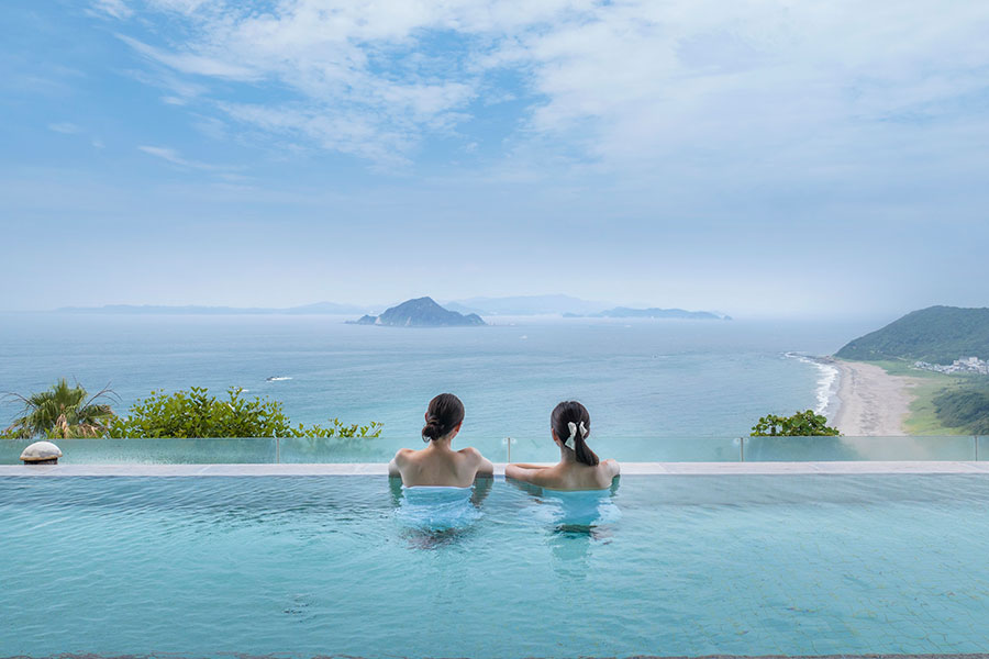 伊良湖天然温泉で癒される