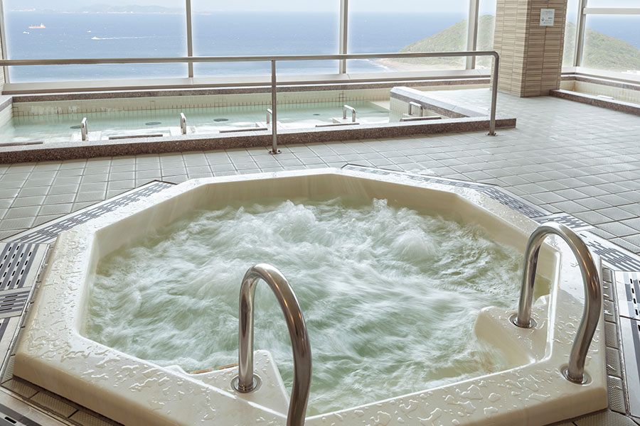 伊良湖天然温泉で癒される