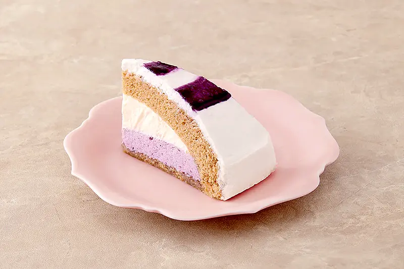 Blueberry and Rare Cheese Zuccotto