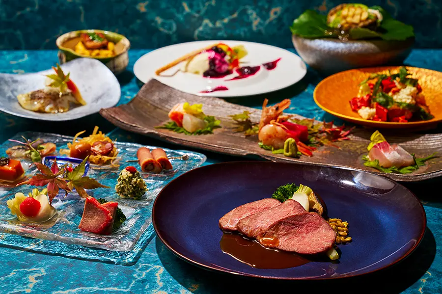 和洋中折衷料理コース