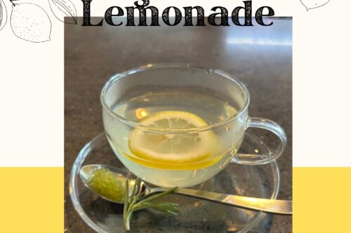 『フィンガーライムレモネード』がホットになって登場♪